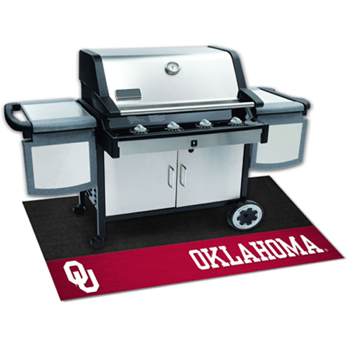 Oklahoma Sooners NCAA Vinyl Grill Mat