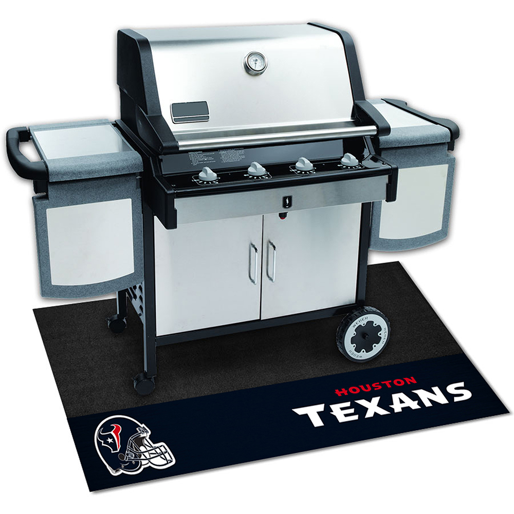 Houston Texans NFL Vinyl Grill Mat