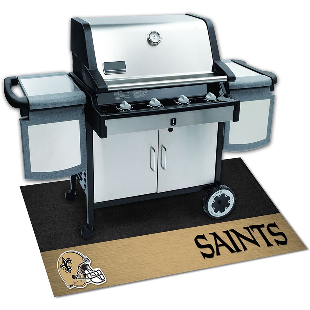 New Orleans Saints NFL Vinyl Grill Mat