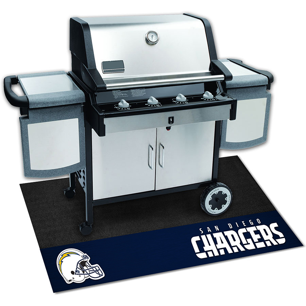 San Diego Chargers NFL Vinyl Grill Mat
