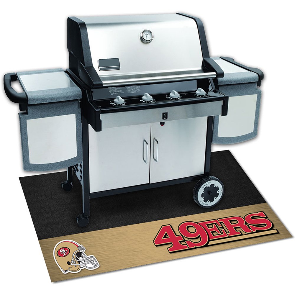 San Francisco 49ers NFL Vinyl Grill Mat