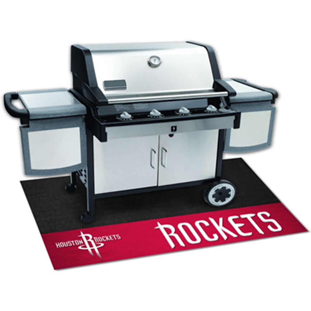 Houston Rockets NBA Vinyl Grill Mat