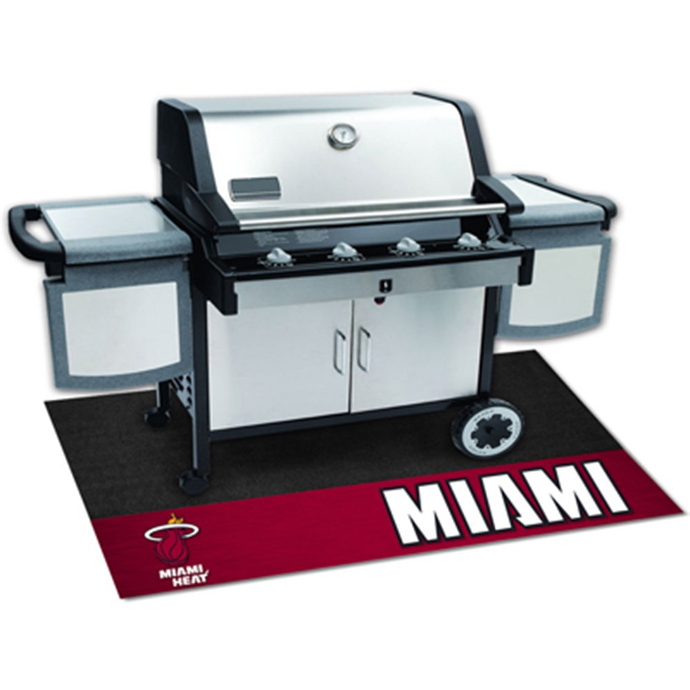 Miami Heat NBA Vinyl Grill Mat