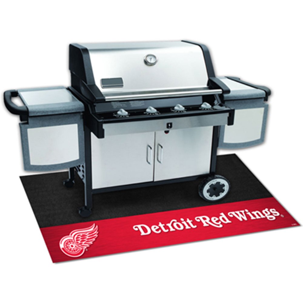 Detroit Red Wings NHL Vinyl Grill Mat