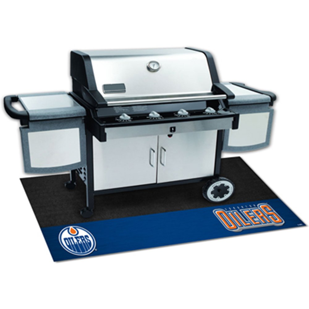 Edmonton Oilers NHL Vinyl Grill Mat