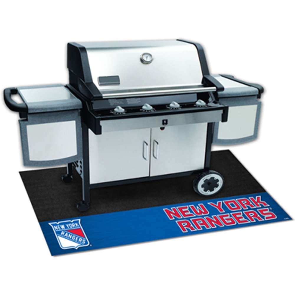 New York Rangers NHL Vinyl Grill Mat