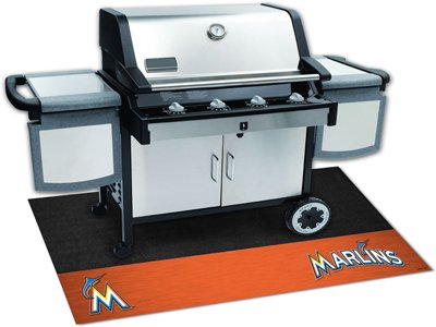 MLB - Miami Marlins Grill Mat 26""x42""