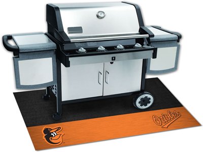 MLB - Baltimore Orioles Cartoon Bird Grill Mat 26""x42""